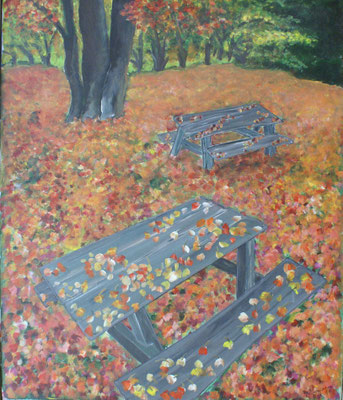 WVZ 192 2011 Spätherbst II Acryl 50x60 unverkäuflich