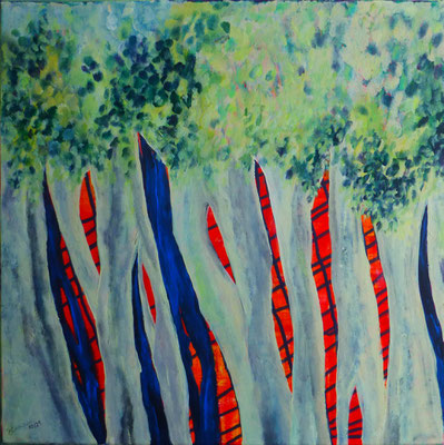 WVZ 622 o.T. 2021 03 002 Acryl 60x60