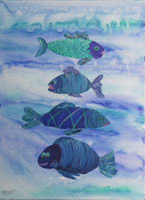 WVZ 643 Which Way 2022 Acryl 50x70 verk