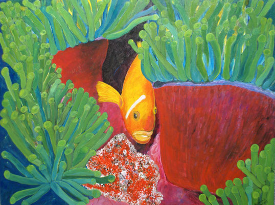WVZ 272 2013 Clownsfisch  Acryl 60x80