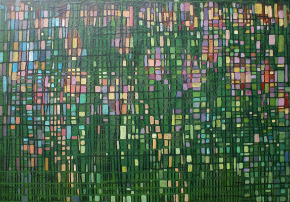 WVZ 259 2013 Meditation 01 Acryl 70x100 unverkäuflich
