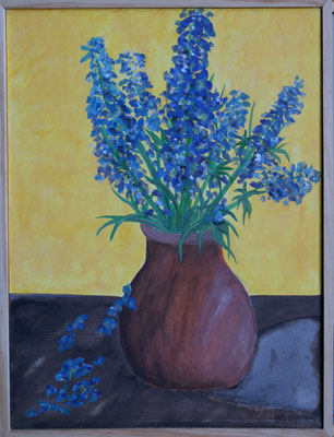 WVZ 172 2011 Rittersporn Acryl 30x40