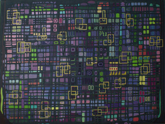 WVZ 296 2014 Meditation  Acryl 50x70