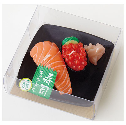 *Kameyama mini candle "Sushi"