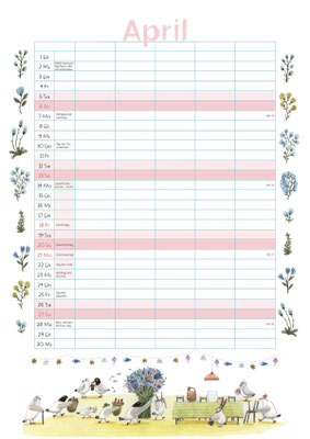 2. Rostocker Familienplaner, Gesamtgestaltung übernommen