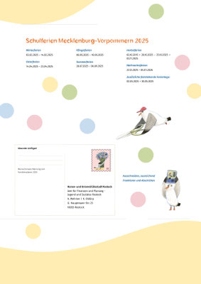 2. Rostocker Familienplaner, Gesamtgestaltung übernommen