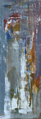 3 0.T., Acryl auf Leinwand, 25 x 70 cm, Februar 1999