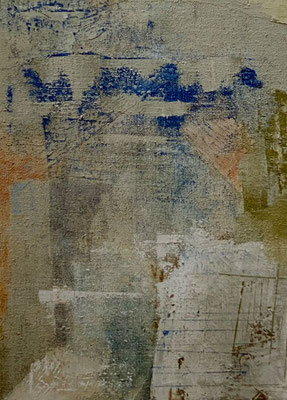 o.T., Acryl auf Rupfen, 60 x 80 cm, 1998, verkauft
