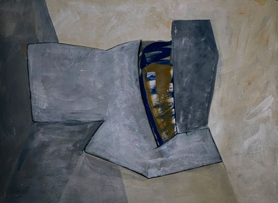 o.T., Acryl auf Papier, 110 x 80 cm, 1996