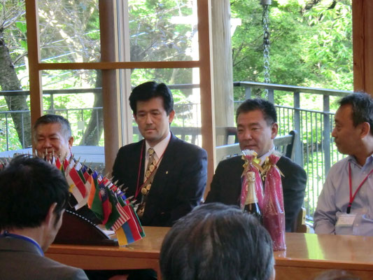 成瀬西日本区理事も参加。