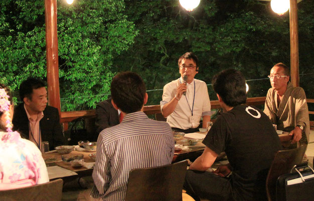 船木京都部長のスピーチ