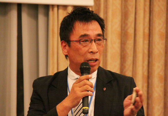 船木京都部長から、祝辞