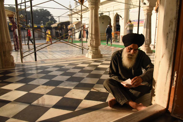 Sikh beim Gebet