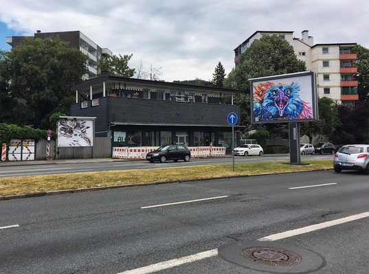 Friedrich-Engels-Allee Nh. Mediamarkt | Andreas Fischer, Kitana Lambertz