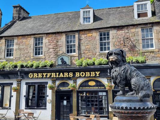 Greyfriars Bobby - hielt 14 Jahre Wache am Grab seines Herrchens