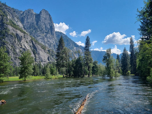 S'hät ebe chli viel Wasser überall