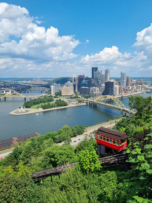 Mit dem Bähnli auf den Mt. Washington