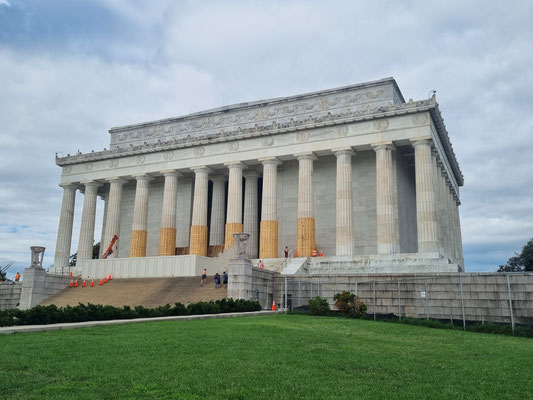 Lincoln Memorial - traditioneller Treffpunkt der Bürgerrechtler
