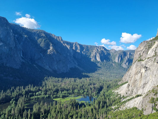 Auf dem Weg zum Upper Yosemite Falls