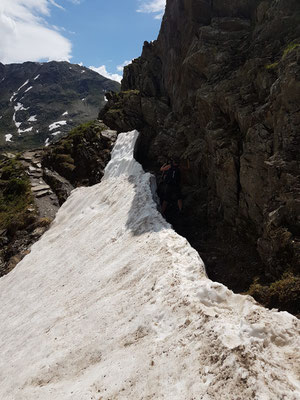 auf dem Weg zur Maighelshütte