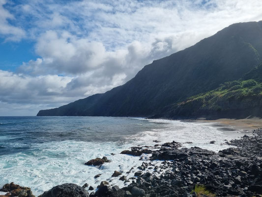 kleine Wanderung der Küste entlang
