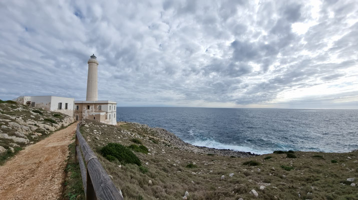 Leuchtturm an der Punta Palascia (Capo d'Otranto)