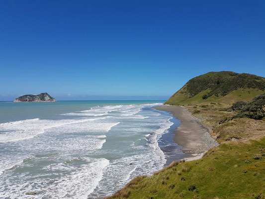 East Cape -östlichster Punkt in Neuseeland