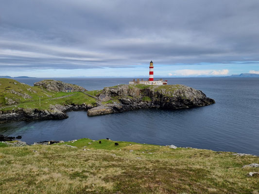 abendliche Wanderung zum Eilean Glas Lighthouse
