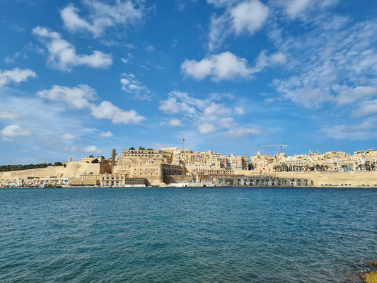 Blick auf Valletta