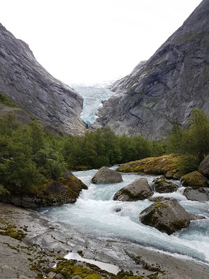Briksdalsbreen Gletscher