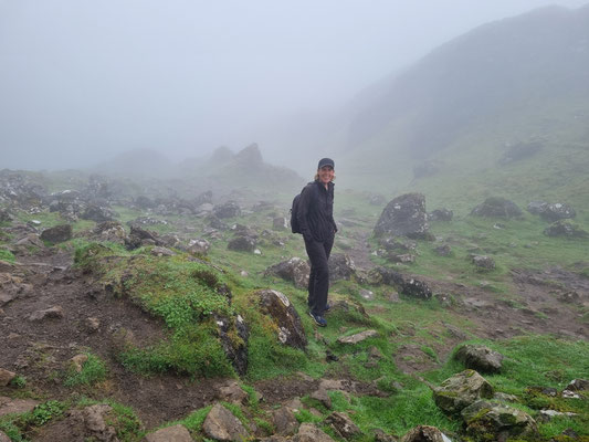 ...und sind froh um zwei Wanderer mit GPS, die uns den Weg zeigen