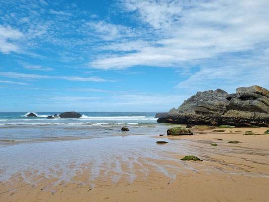kurzer Halt in Praia da Adraga