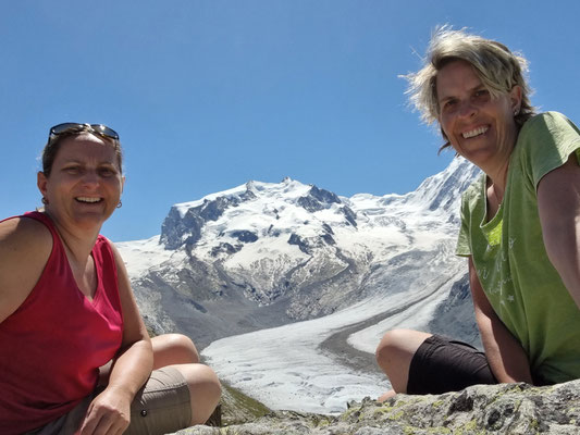 Dufourspitze eingemittet