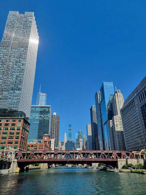 Bootstour (Architecture Tour) auf dem Chicago River