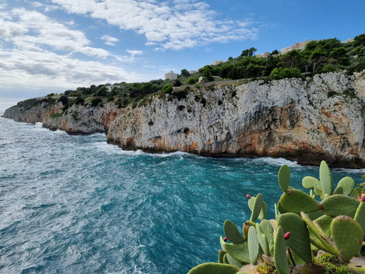 Grotta Zinzulusa (war bereits geschlossen - Saisonende)