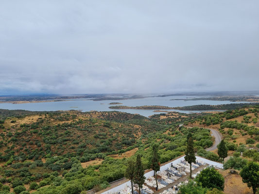 Aussicht auf den Alqueva-Stausee