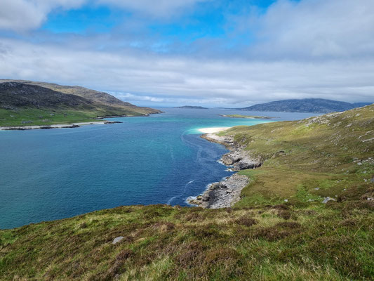 die "Belohnung" ist in Sichtweite - Traigh Mheilein