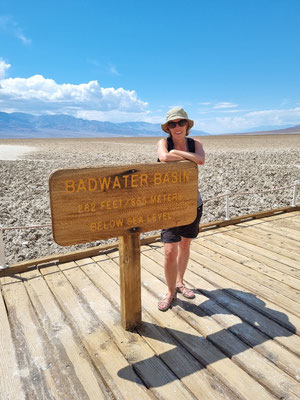 Badwater Basin, tiefster Punkt der USA