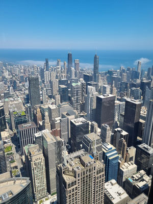 Auf dem Willis Tower (ehem. Sears Tower)