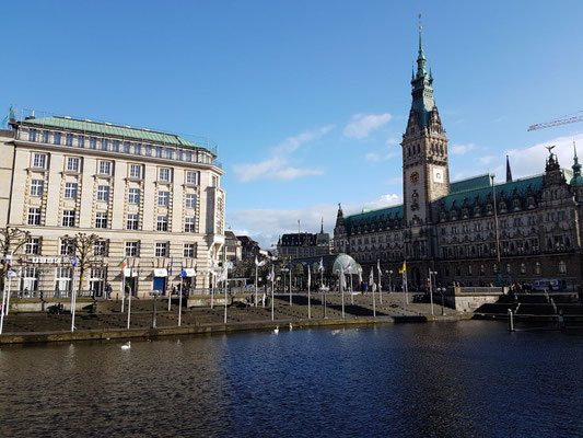 zurück in Hamburg