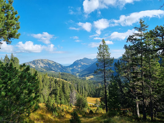 Vom Glaubenbergpass auf den Fürstein