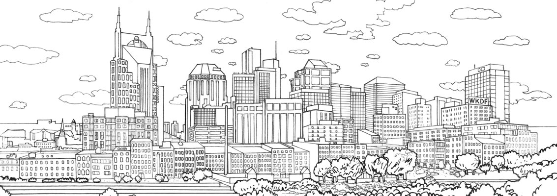 Nashville - B&W Version