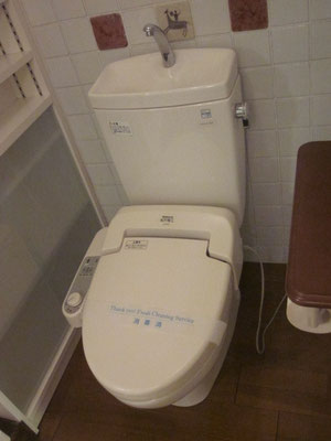 トイレのお掃除