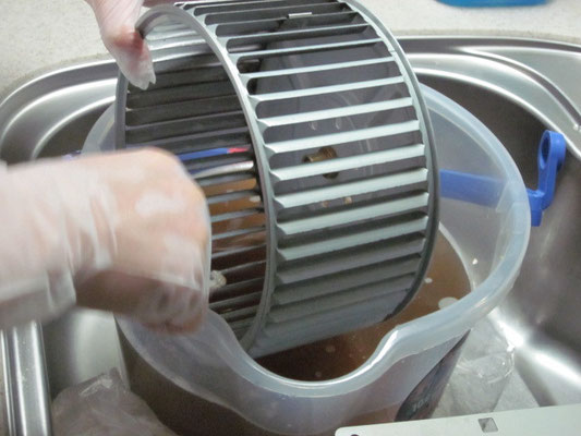 レンジフード換気扇のお掃除