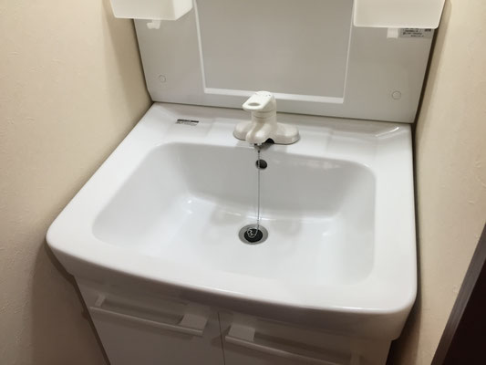 洗面台クリーニング