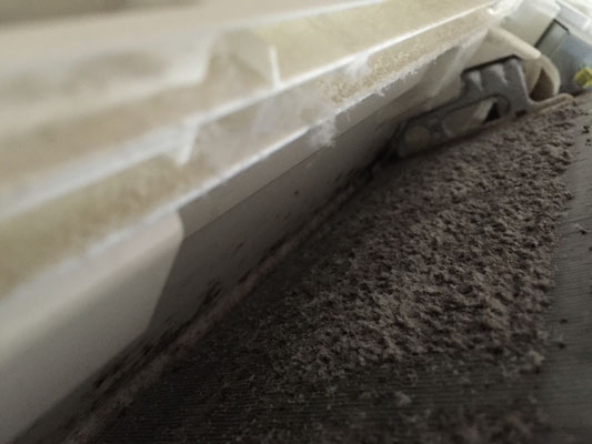 エアコンクリーニング　洗浄前