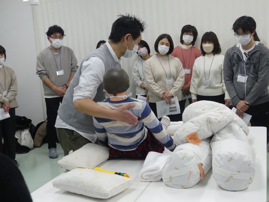 ▲黒渕先生実技ご講義