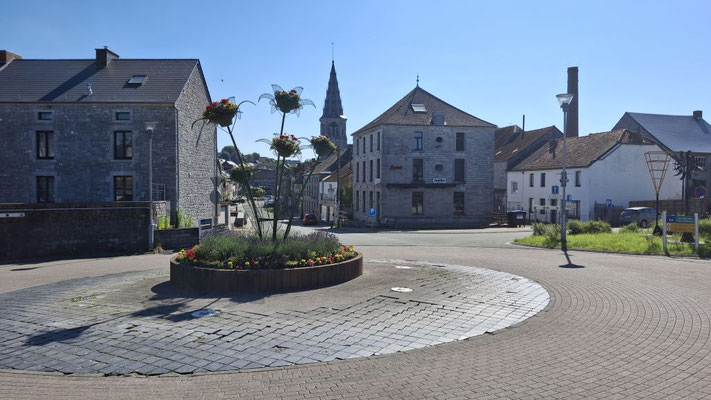 Blick auf Ortszentrum