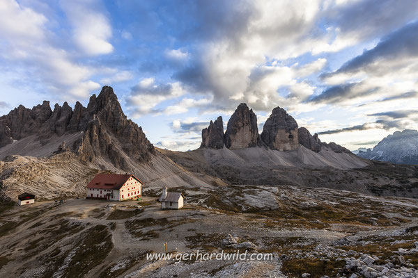 Paternkofel und Drei Zinnen, Italien