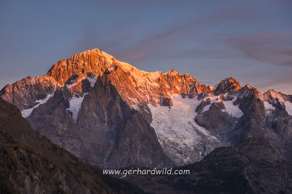 Mont Blanc, Aostatal, Italien